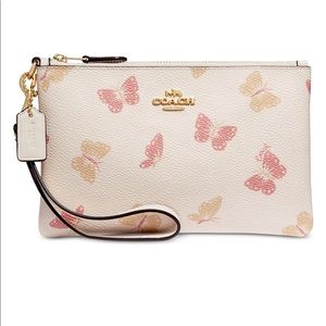 Coach butterfly 🦋 print small wristlet
